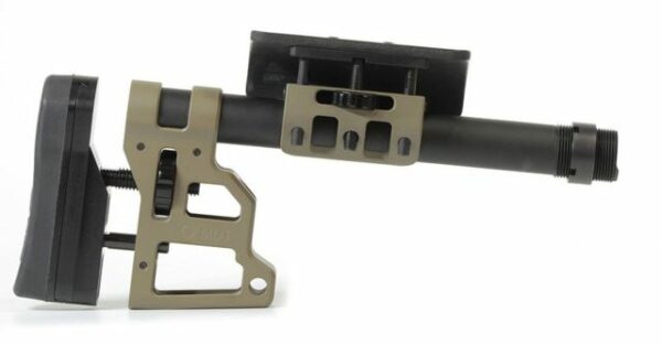 MDT Skeleton Carbine Stock Adjustable Cheek Pad 9.75 inch FDE ...